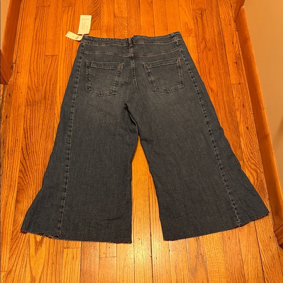 Pilcro Dark Blue Flare Jeans NWT - See Measurements! - Picture 7 of 9